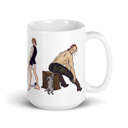 Image of NEW Jamie Fraser Pin-up Mug