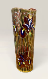 Image 1 of “Iris” reduction lustre vase
