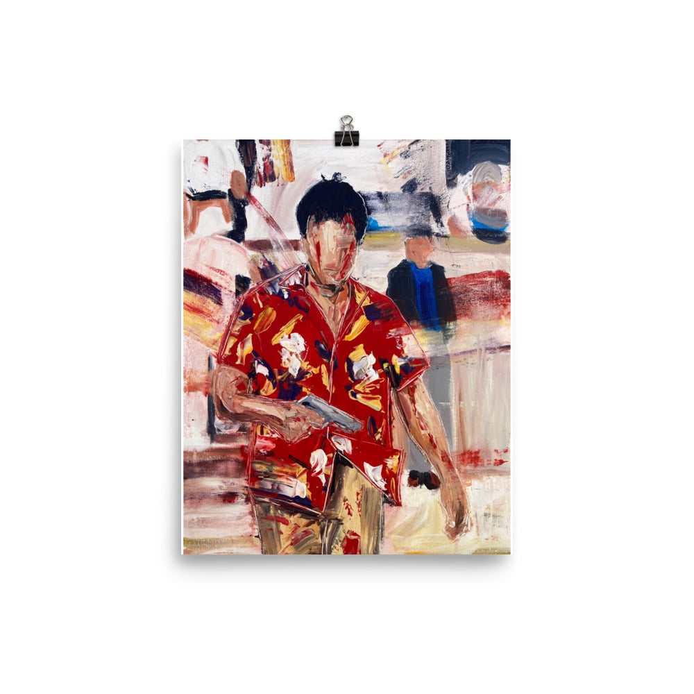 Image of Hawaiian shirt Tony prints