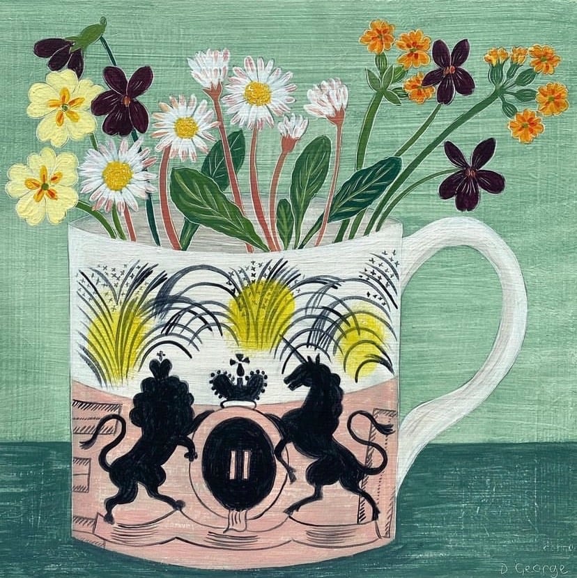 Image of Coronation cup Giclee print 