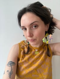 Image 3 of Blush and Gold Ph!sh Necklace