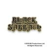Black Sabbath 1st Logo Enamel Pin