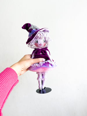 Image of WITCHY GIRL SMALL ART DOLL