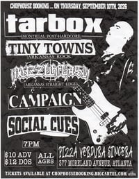 09.10.2026 - Tarbox, Tiny Towns, Muzzleflash