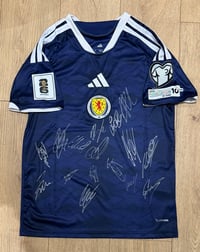 Signed Scotland 2026 Squad Shirt - USA World Cup