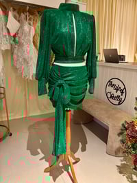 Image 3 of Green Glitter Two-Piece