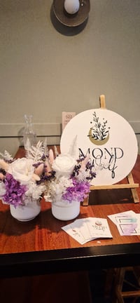 Image 8 of Preserved Flower and Earrings Workshop. Bloom, Jewel & Sip 