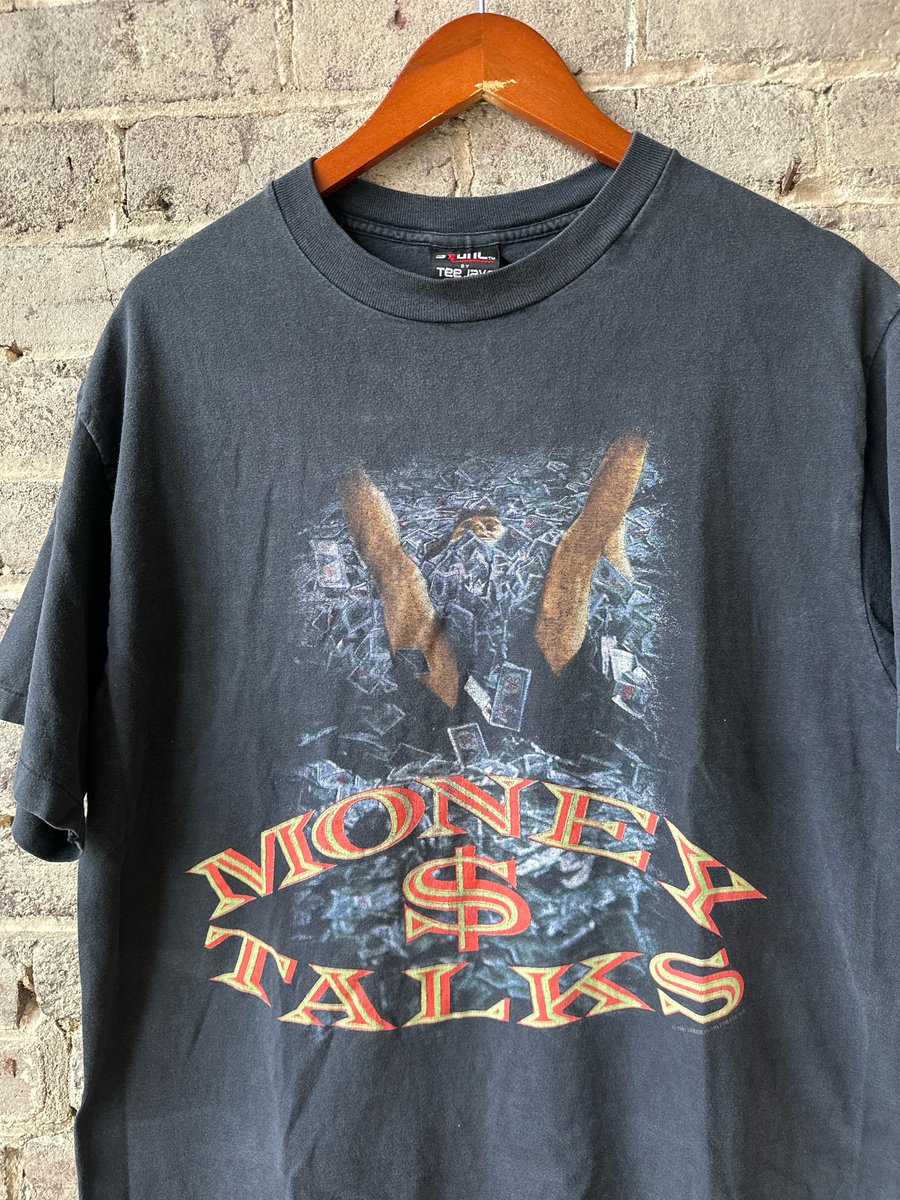 Image of 1991 Vintage “AC/DC - MONEY $ TALKS” Single-Stitched Tee, SIZE: XL