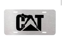 Image 1 of CAT Aluminum Plate Customizable 