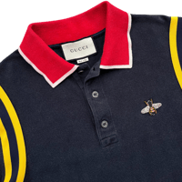 Image 2 of ‘21 Gucci Bee Patch Polo - L