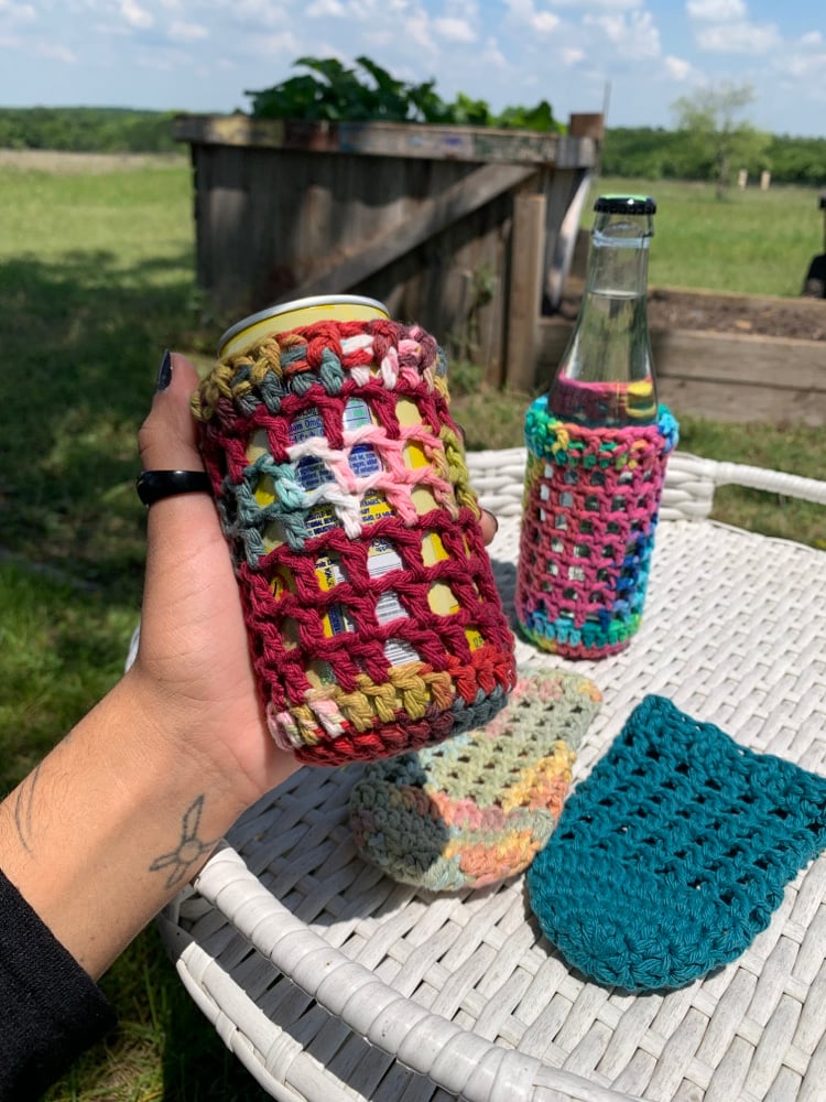 Image of ✧Dahlia 4pcs Coozie Set