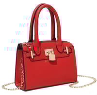 Image 3 of Padlock top handle Satchel