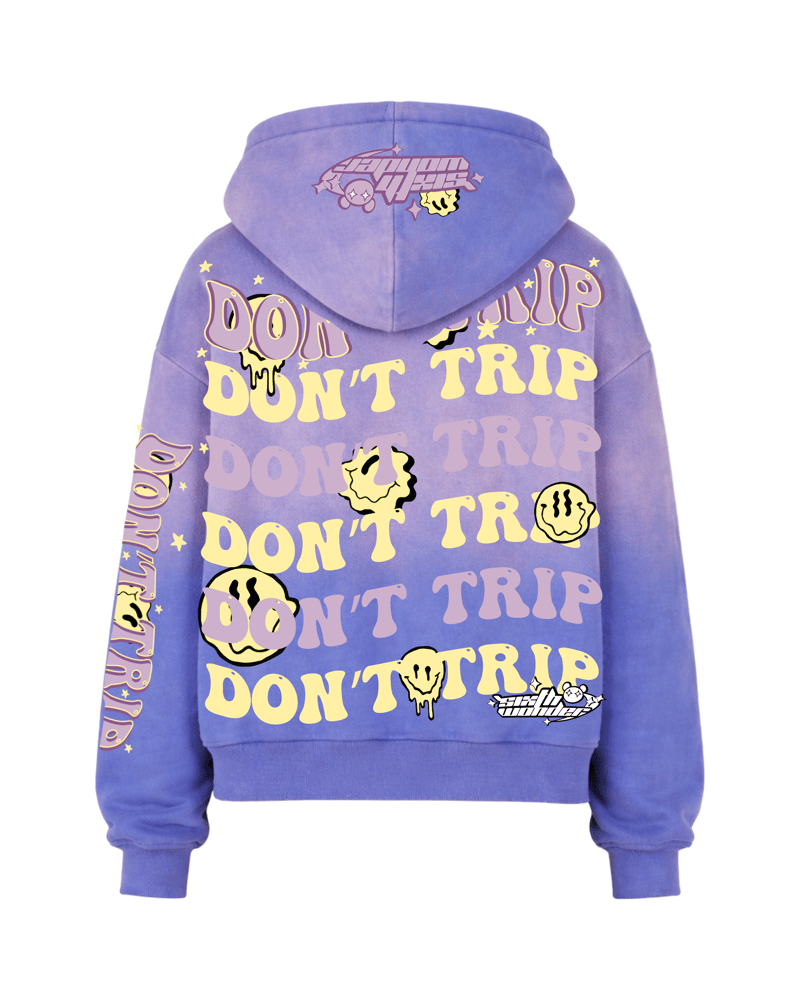 Image of Don’t Trip Zip up Hoodies