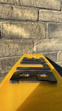Image 5 of 4D acrylic neon plates (pair)