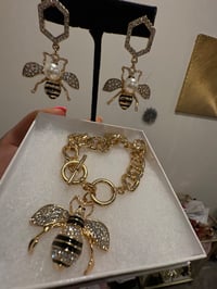 Bee set gold 