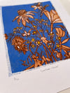 Coneflower and Daisies Print 