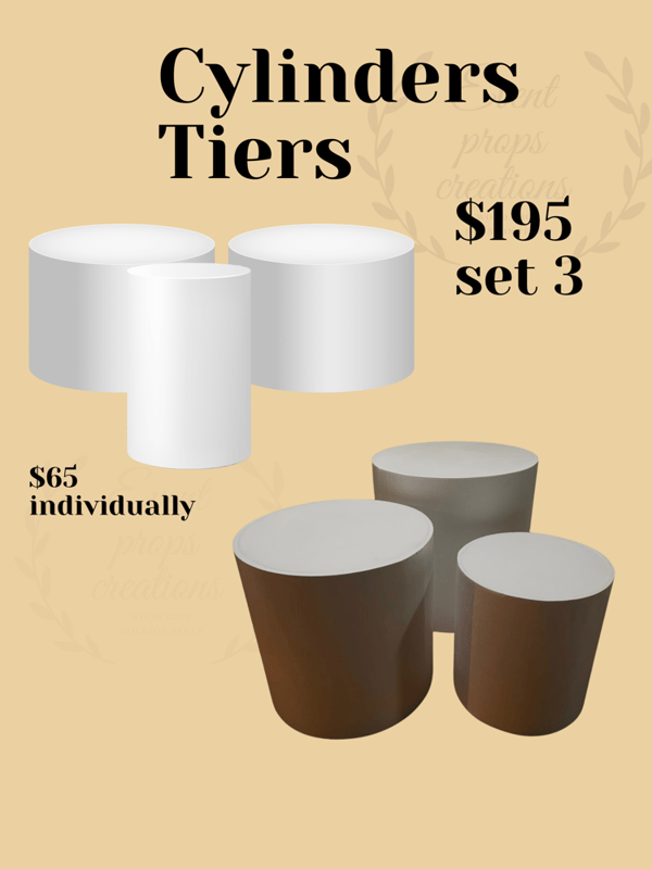 Image of Cylinders tiers 