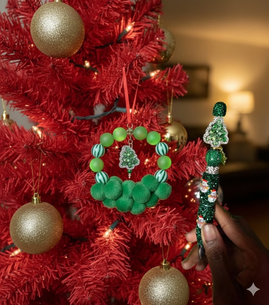 Image of Christmas Tree (Pen + Ornament Set) 