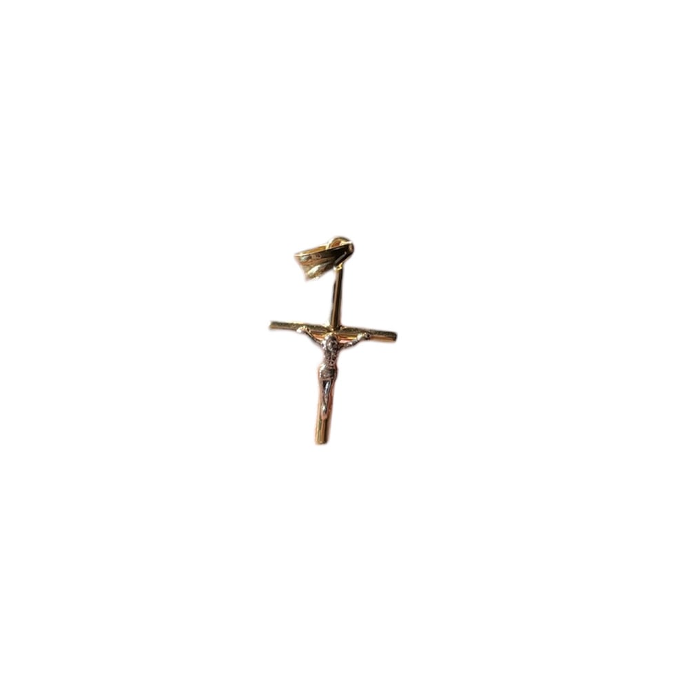 Image of The 14k Gold Cross Pendant 