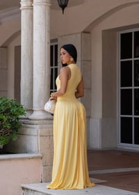 Image 5 of ALL IN LOVE RUCHED MAXI DRESS