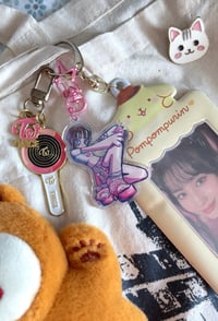 Image 3 of momo “this is for” keychain