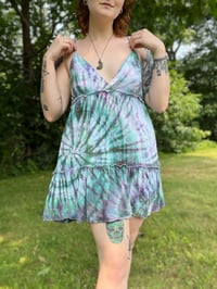 Image 1 of Large Moon Stone Spiral Baby Doll Dress