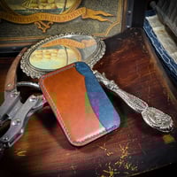 Image 2 of Every Wallet - Tan & Sapphire