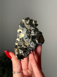 Image 3 of OCTAHEDRAL PYRITE - HUANZALA MINE, PERU G