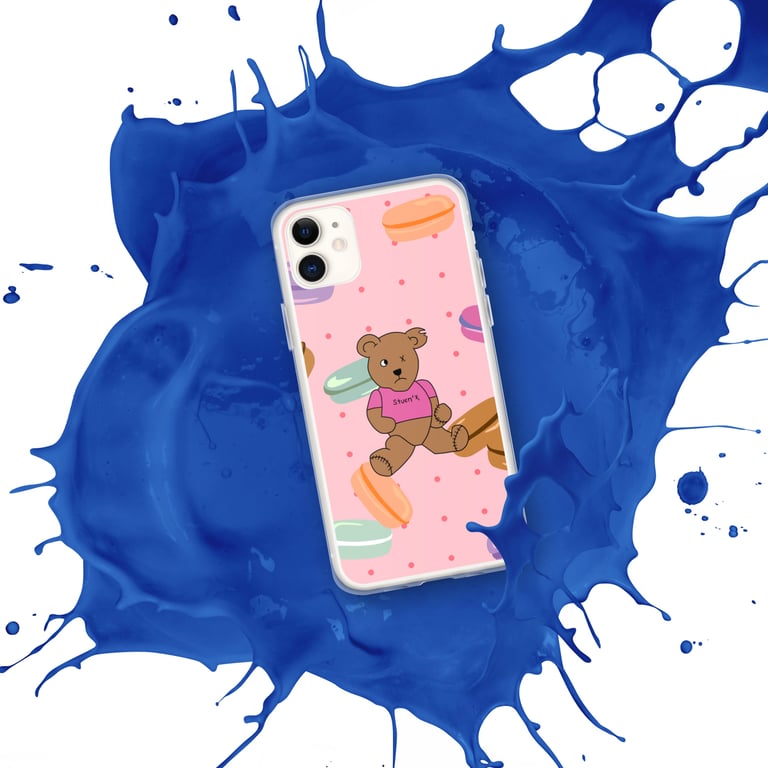 Benny In Pink iPhone Case Image 2