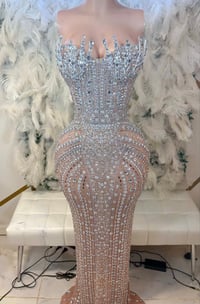Image 3 of StunnerForever Rhinestone MaxiDress