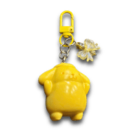 Yellow Dog Keychain