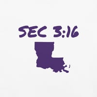 Image 1 of LSU - Unisex garment-dyed heavyweight t-shirt
