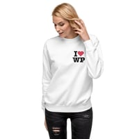 Image 4 of I Love Water Polo Crewneck Pocket Logo - Adult