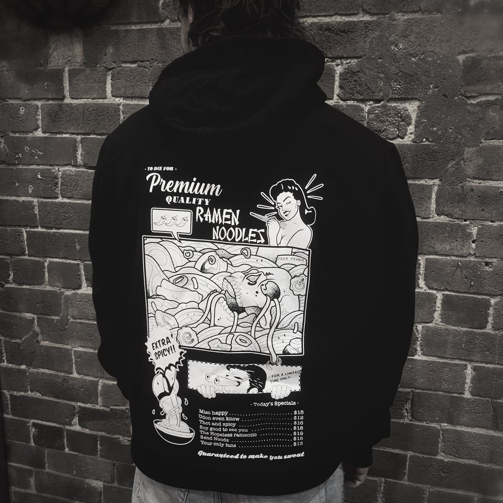 Image of EXTRA SPICY RAMEN NOODLES- HOODIE 