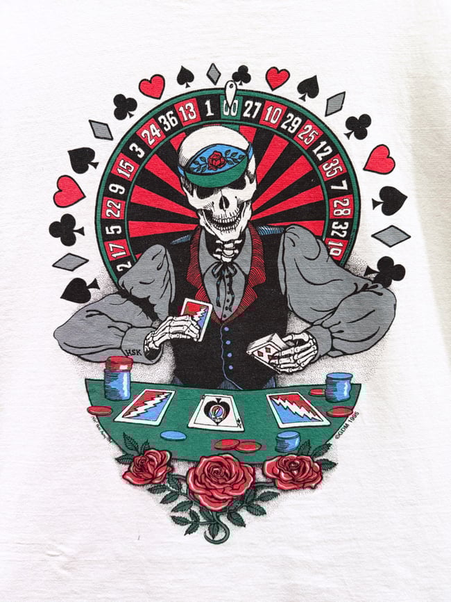 Rare Grateful Dead 1995 Las Vegas T-Shirt - Fits L 