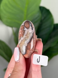 Image 10 of SMALL SANGRIA LACE AGATE SHIVAS