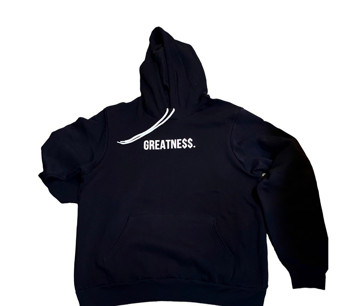 Image of Black Greatness Hoodie 