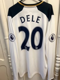 Image 9 of Tottenham Hotspur “DELE 20” 2016/17 Home Long Sleeve Shirt + patches (L)