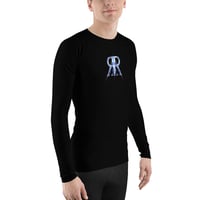 Image 2 of RXI Logo Men's Black Rash Guard