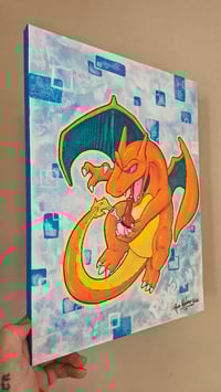 Image 2 of Charizard original painting