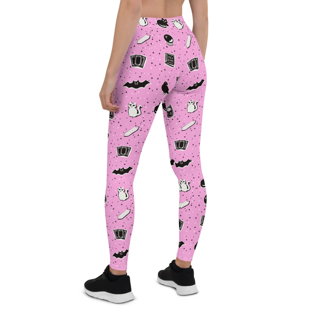 Image of Witchy pink Leggings