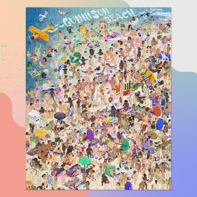 Image of Gunnison Beach 520 pc Jigsaw puzzle