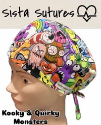 Image 4 of Spooky Scrub Hats