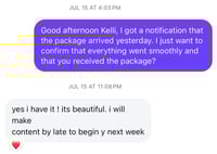 Image 5 of Customer Feedback 