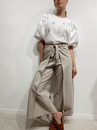 Image 4 of  Linen Blend Trousers 