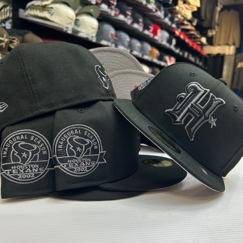 New Era 59Fifty Black - Pewter | Bigg City Cap Zone