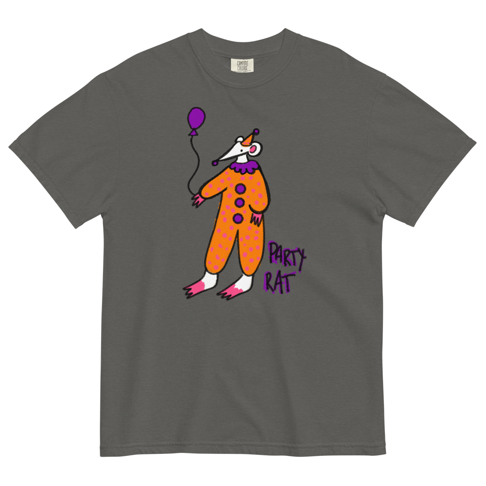 ORANGE PARTY RAT TEE