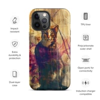 Image 15 of Beautiful Colorful Oil Painting Tabby Cat Inspired Tough Case for iPhone®