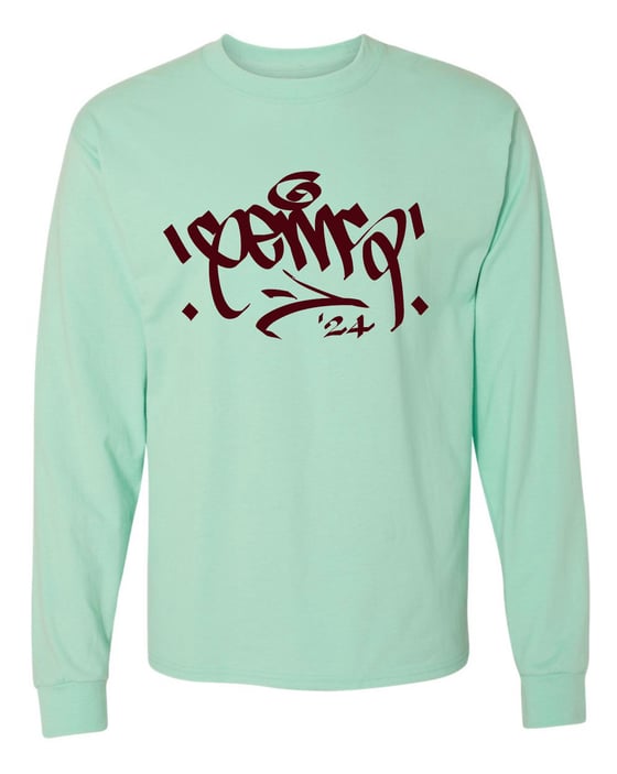 Image of GEMS long sleeve - clean mint