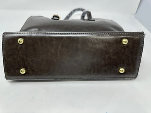 Image of  Snakeskin Patterned Bag with Accessories Gray  - Free Shipping 